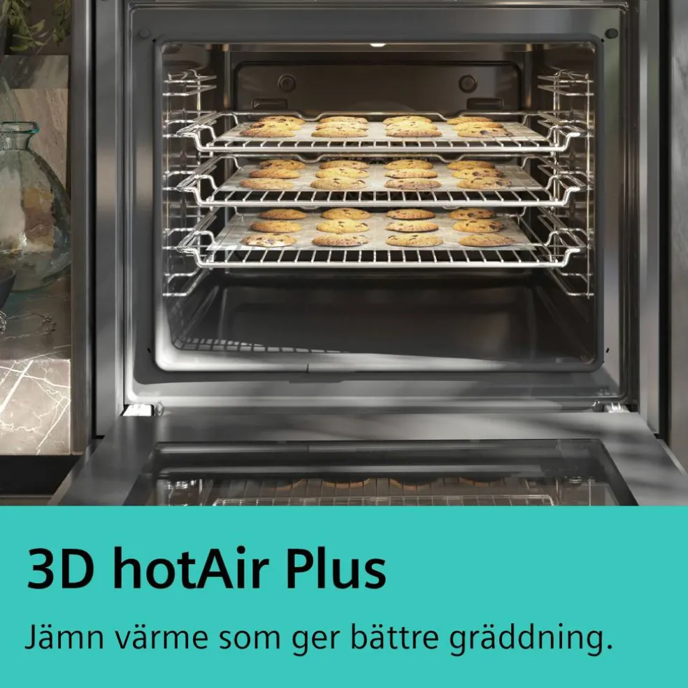 HR532GBS3 iQ300 innbyggingsovn med dampfunksjon 60 x 60 cm