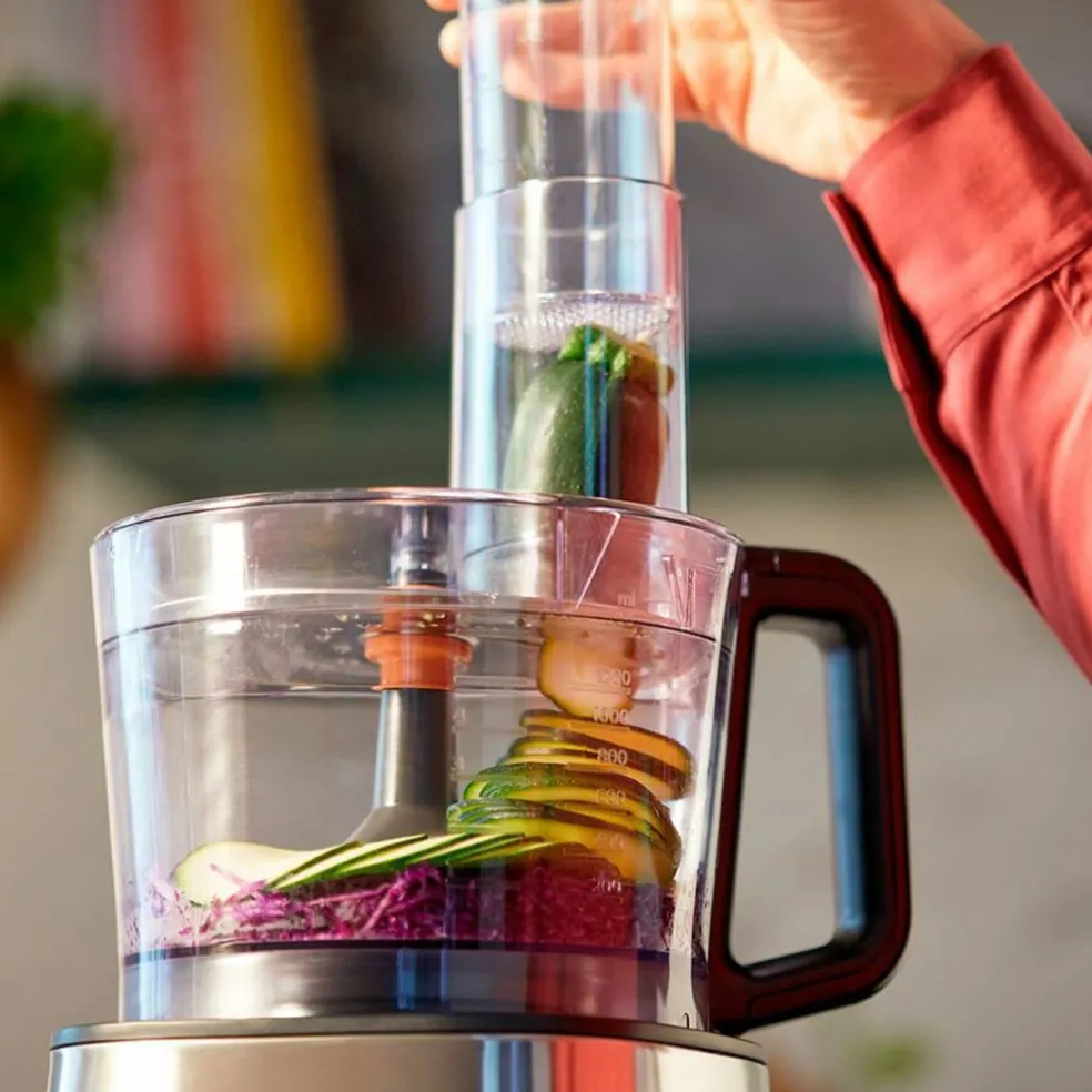 HR7530/10 Viva Collection foodprocessor, 850 W, sort