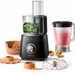 HR7530/10 Viva Collection foodprocessor, 850 W, sort