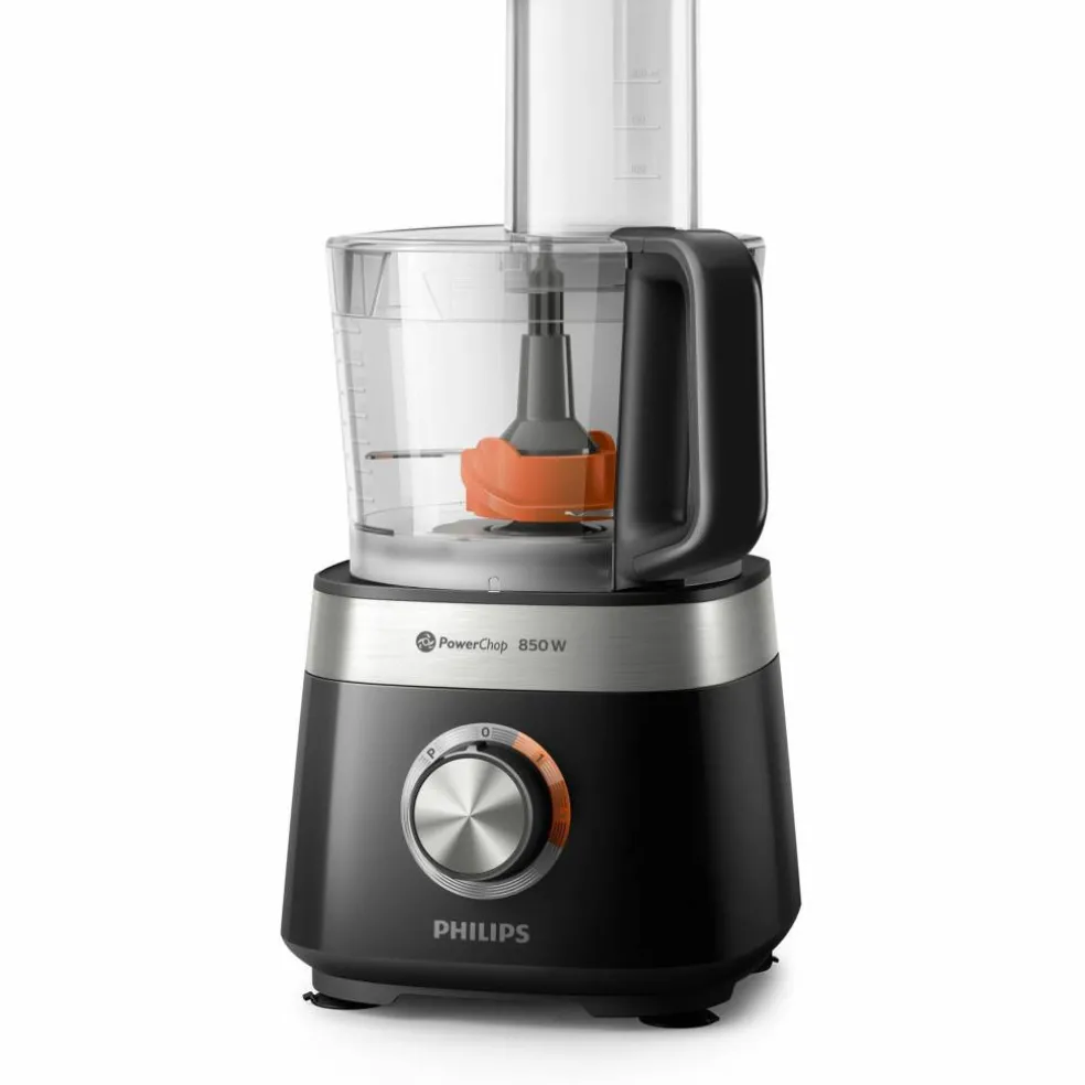 HR7530/10 Viva Collection foodprocessor, 850 W, sort