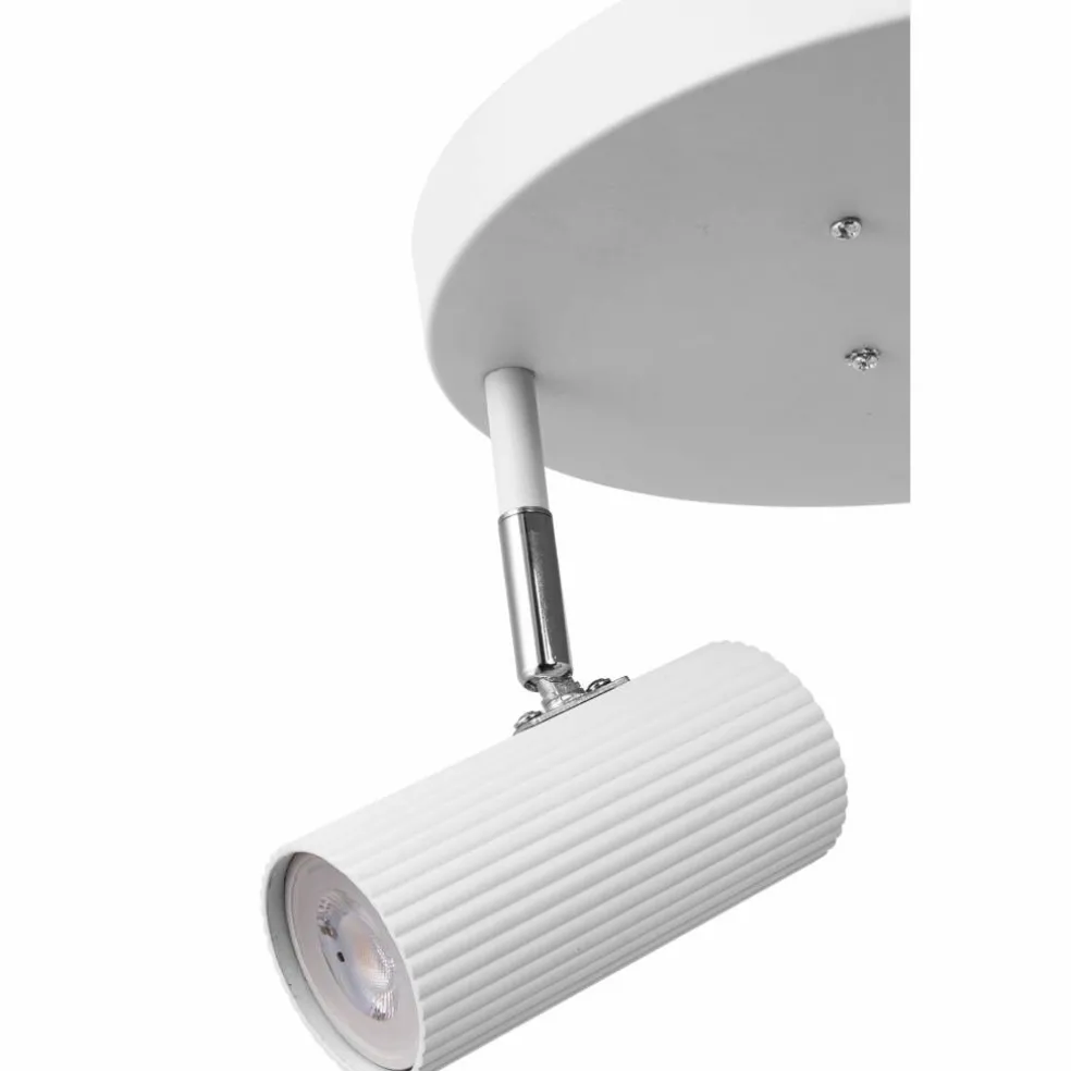 Hubble 3 taklampe, børstet messing