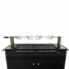 HUB II EU kullgrill, svart