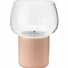 Hygge hurricane lyslykt, rose