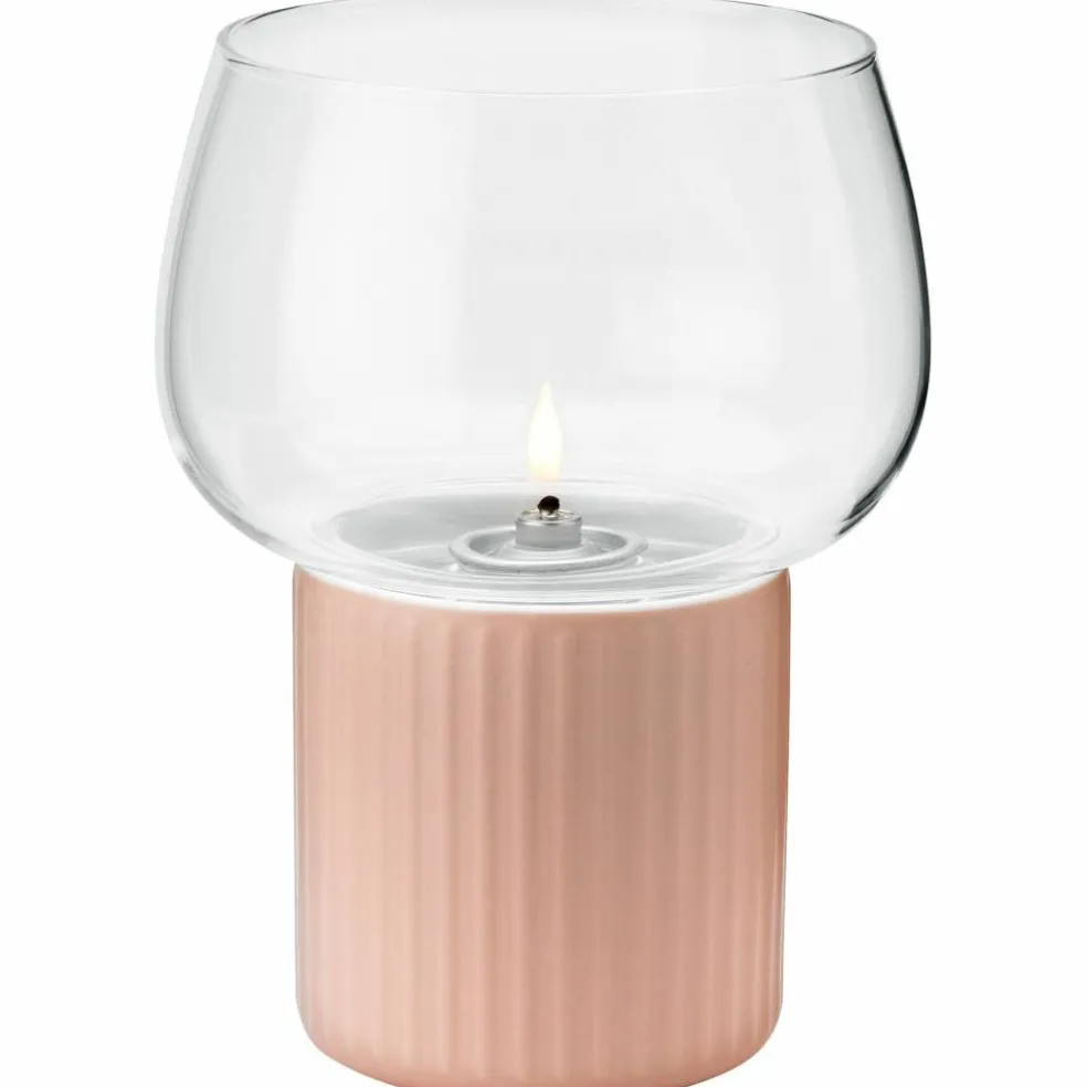 Hygge hurricane lyslykt, rose