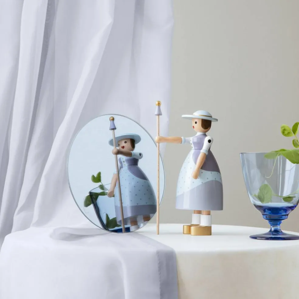 Hyrdinne, lyseblå