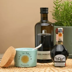 IBIZA Fleur De Sel, natursalt i keramikkkrukke