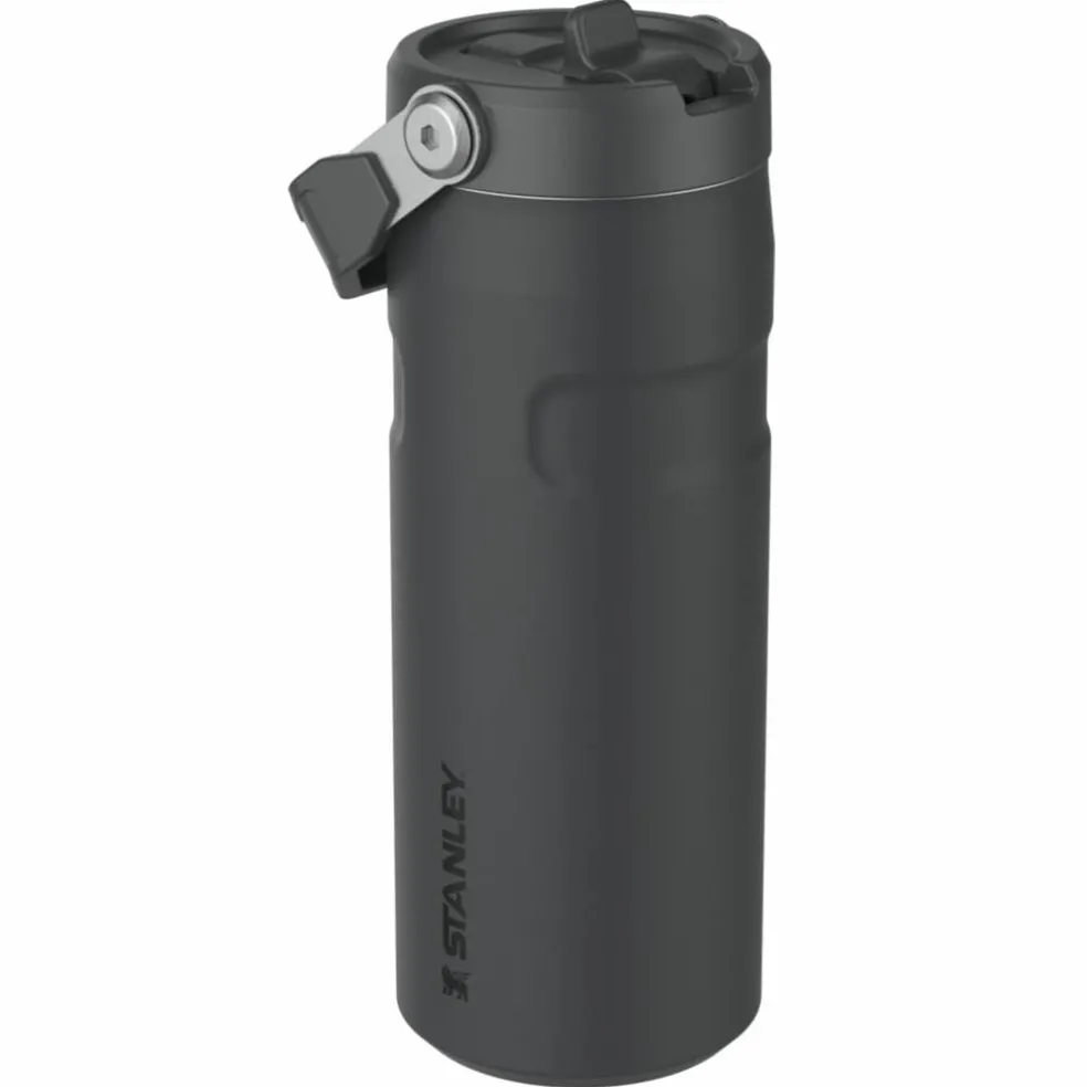 IceFlow Flip Straw flaske 0,47 liter, ash
