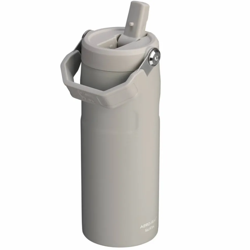 IceFlow Flip Straw flaske 0,47 liter, svart
