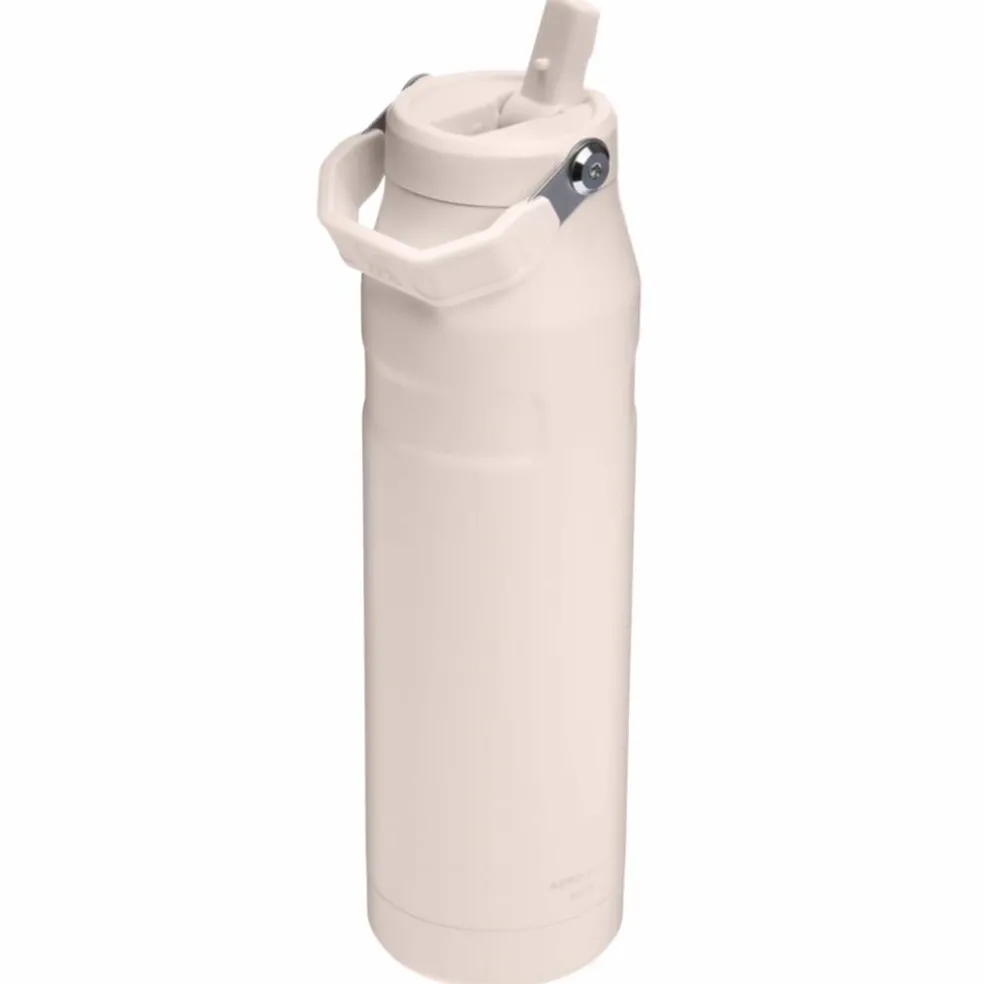 IceFlow Flip Straw flaske 1,06 liter, svart
