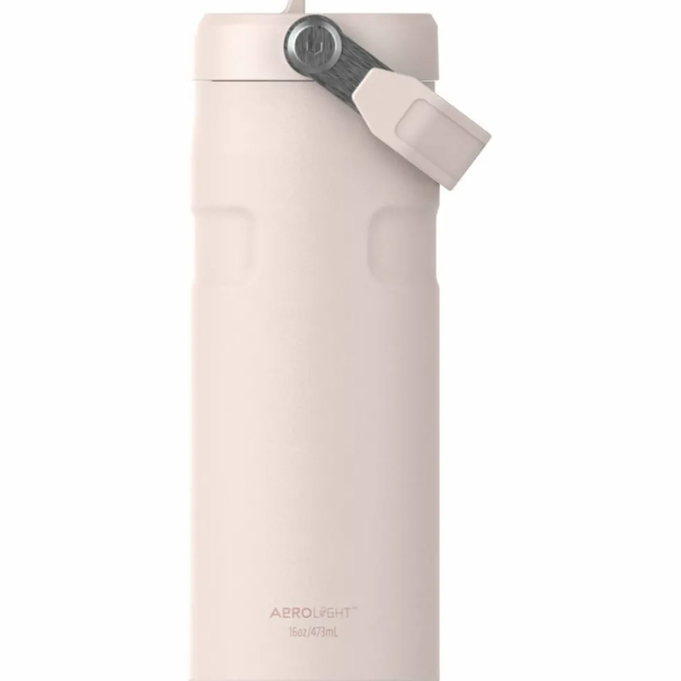 IceFlow Flip Straw flaske 0,47 liter, blue sky