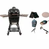 Icon kamadogrill large med tilbehørspakke, svart