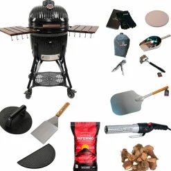 Icon Maxi kamadogrill med stor tilbehørspakke