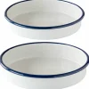 Ildfaste former 24 + 28 cm, krem