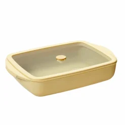 Ildfast form rektangulær 1,6 liter, egg shell