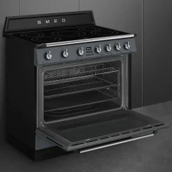 Induksjonskomfyr Victoria TR90IMBL 90 cm, svart