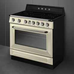 Induksjonskomfyr Victoria TR90IMBL 90 cm, svart