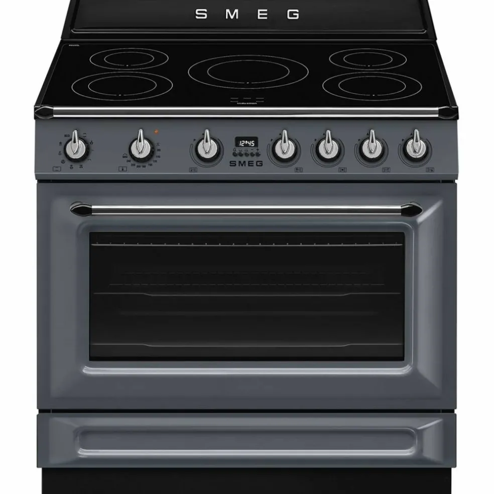Induksjonskomfyr Victoria TR90IMP 90 cm, creme