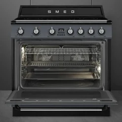Induksjonskomfyr Victoria TR90IMP 90 cm, creme