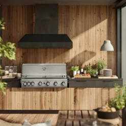 Innebygd grill for gass Jewel 6 built-in