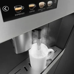 Innebygget kaffemaskin 60 cm, Rustfritt Stål