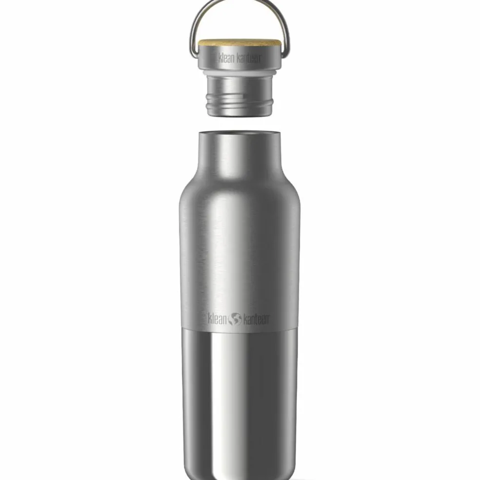 Insulated Reflect flaske med bambuslokk 355 ml
