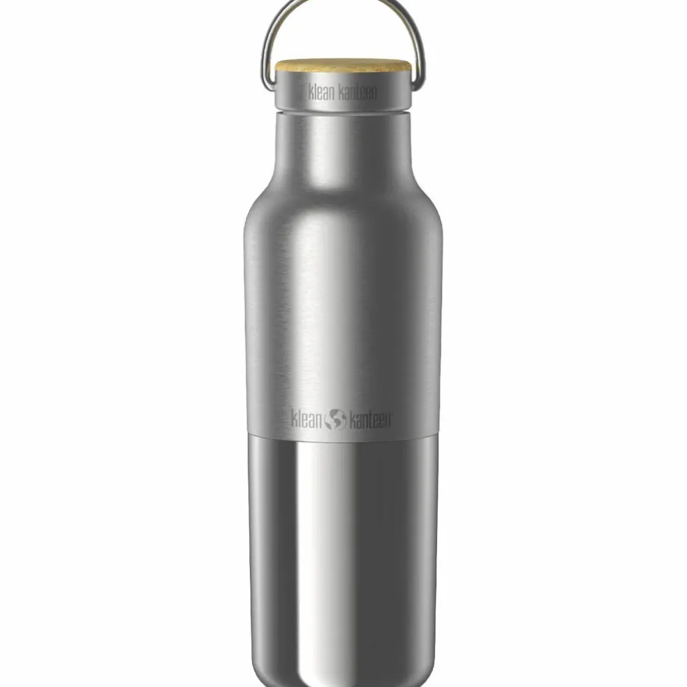 Insulated Reflect flaske med bambuslokk 355 ml