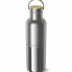 Insulated Reflect flaske med bambuslokk 355 ml