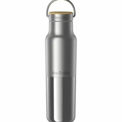 Insulated Reflect flaske med bambuslokk 355 ml