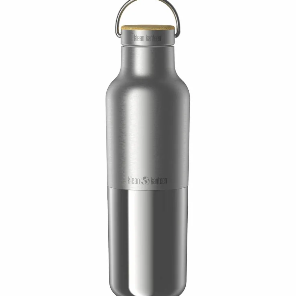 Insulated Reflect flaske med bambuslokk 355 ml