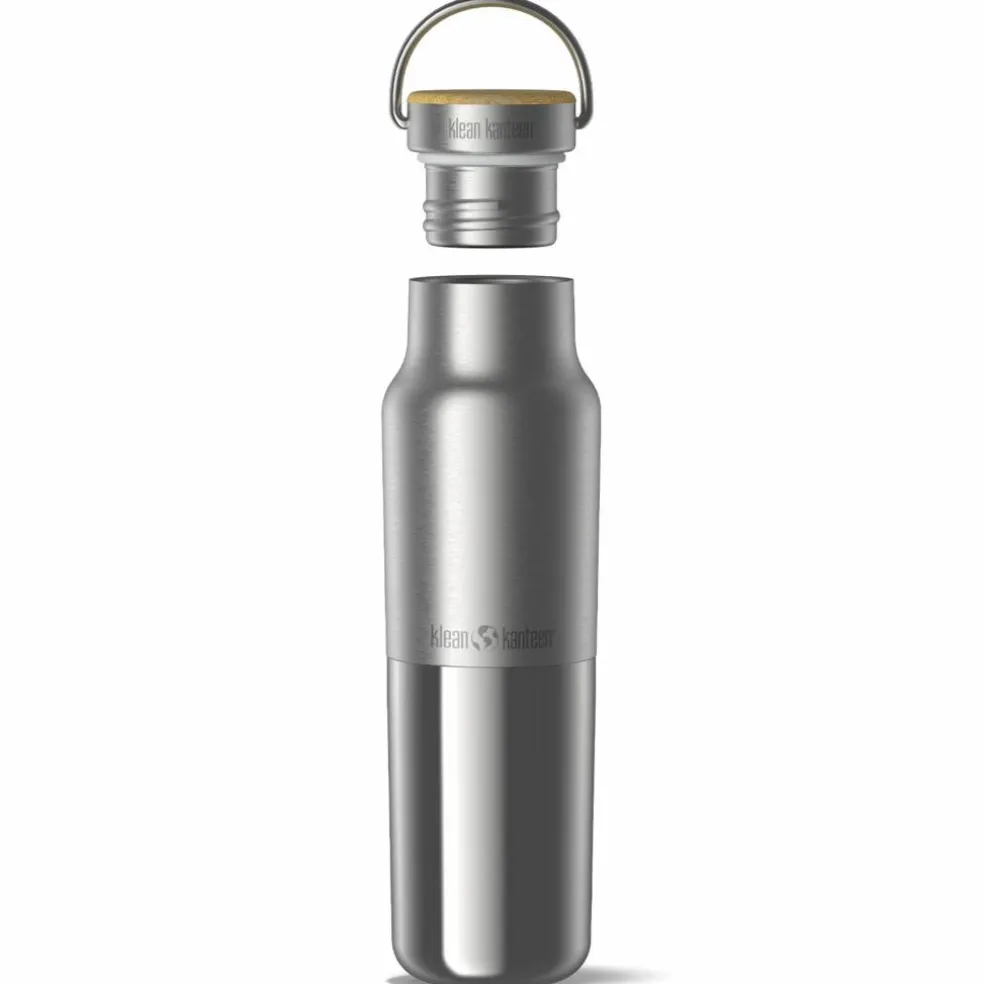 Insulated Reflect flaske med bambuslokk 355 ml