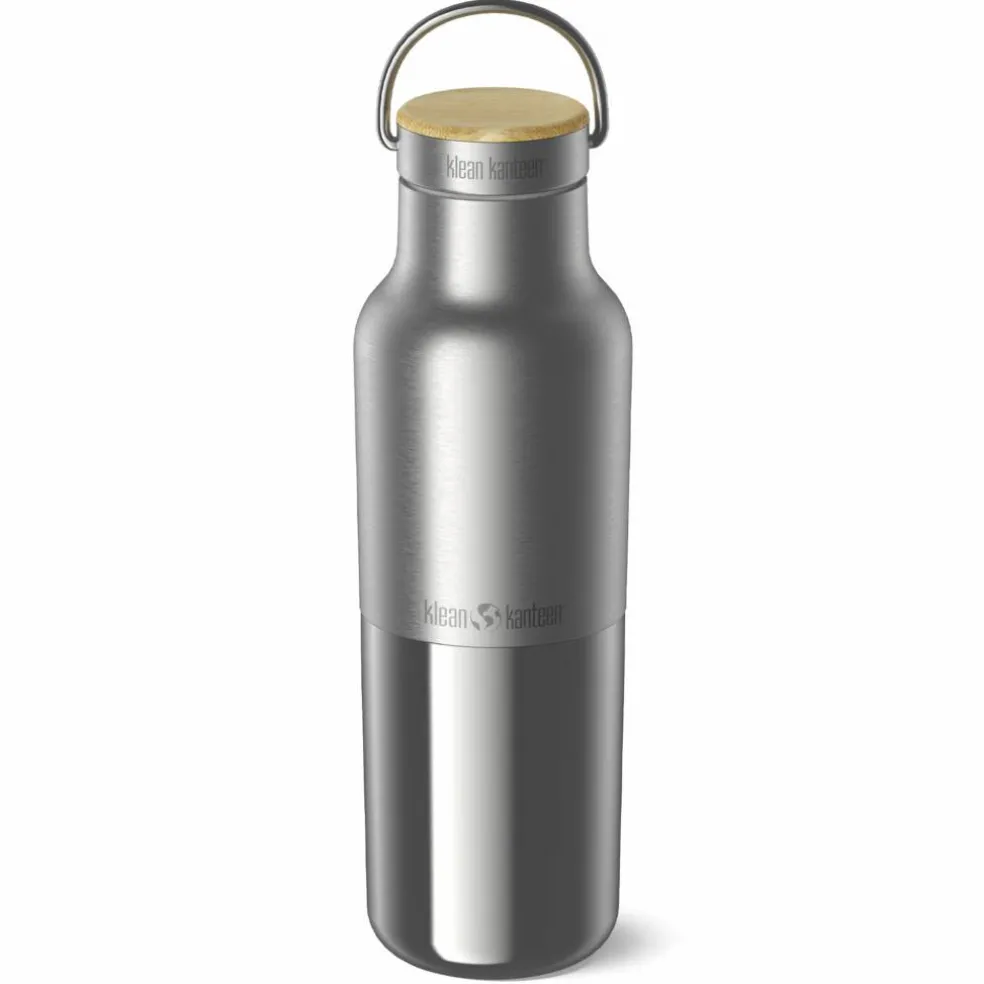 Insulated Reflect flaske med bambuslokk 355 ml