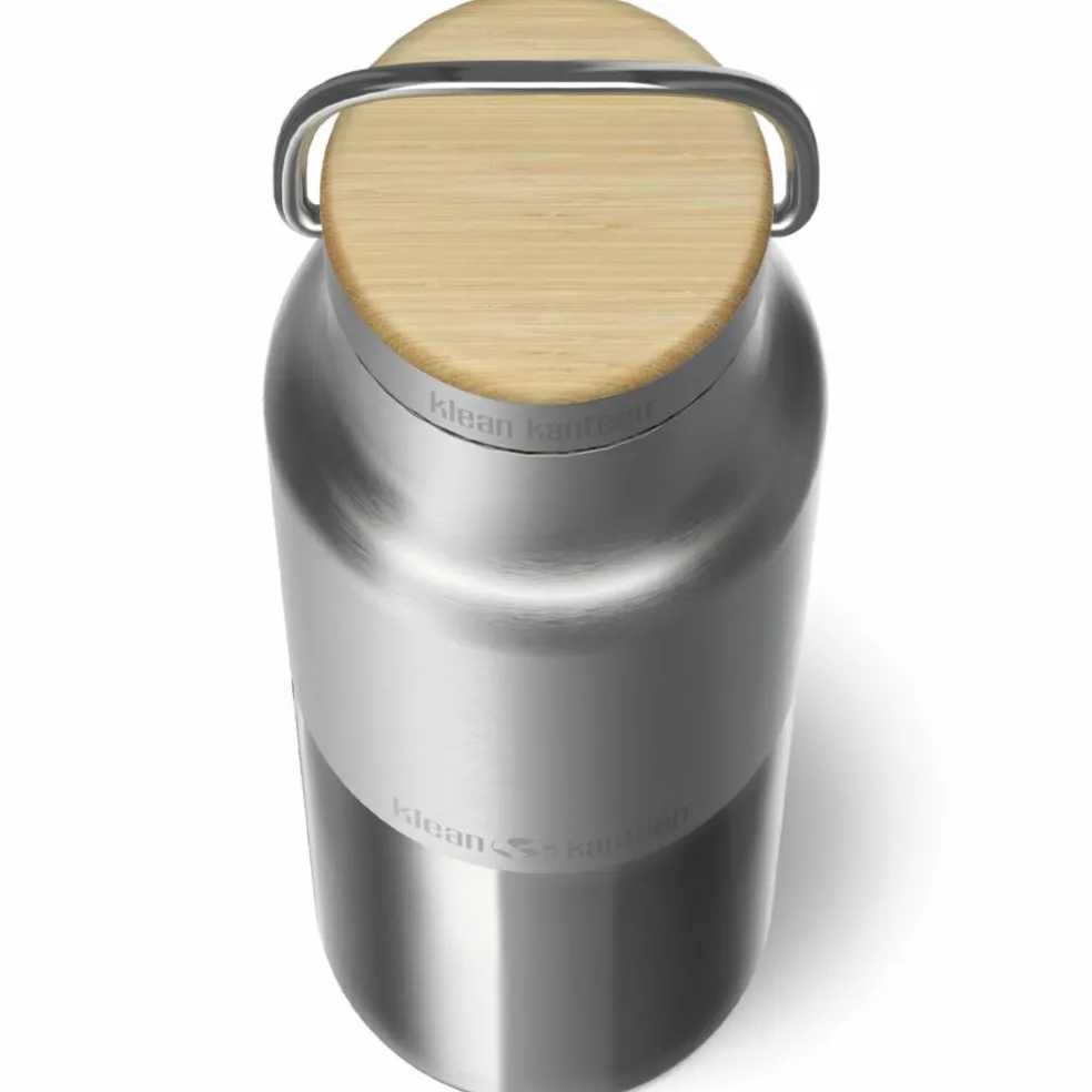 Insulated Reflect flaske med bambuslokk 473 ml