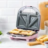 3-in-1 toastgrill/vaffeljern, black