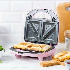 3-in-1 toastgrill/vaffeljern, black
