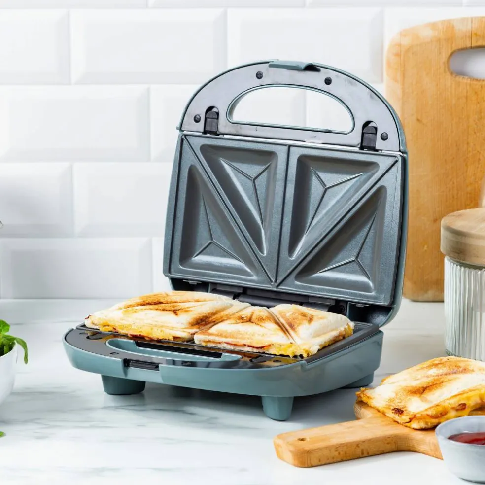 3-in-1 toastgrill/vaffeljern, black