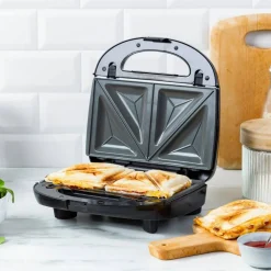 3-in-1 toastgrill/vaffeljern, pink