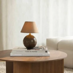 Iris 16 Bærbar bordlampe, mocha