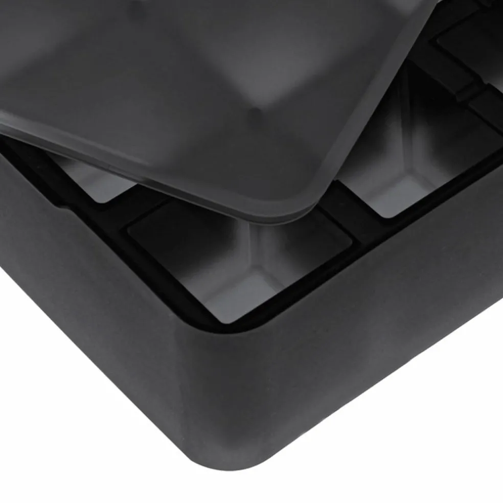 Isbitform for isterninger, 2x2 cm