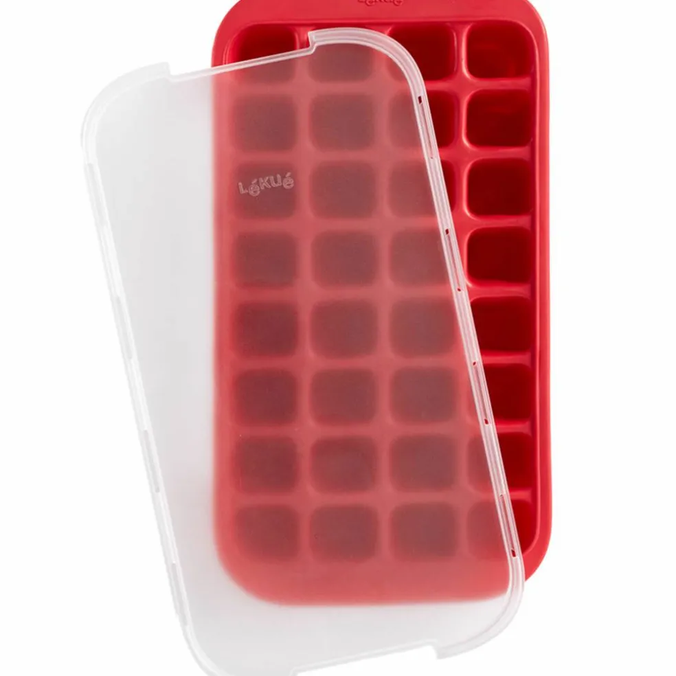 Isbitform silikon med lokk, turkis