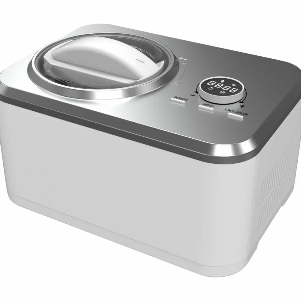 Iskremmaskin 1,5 liter, hvit