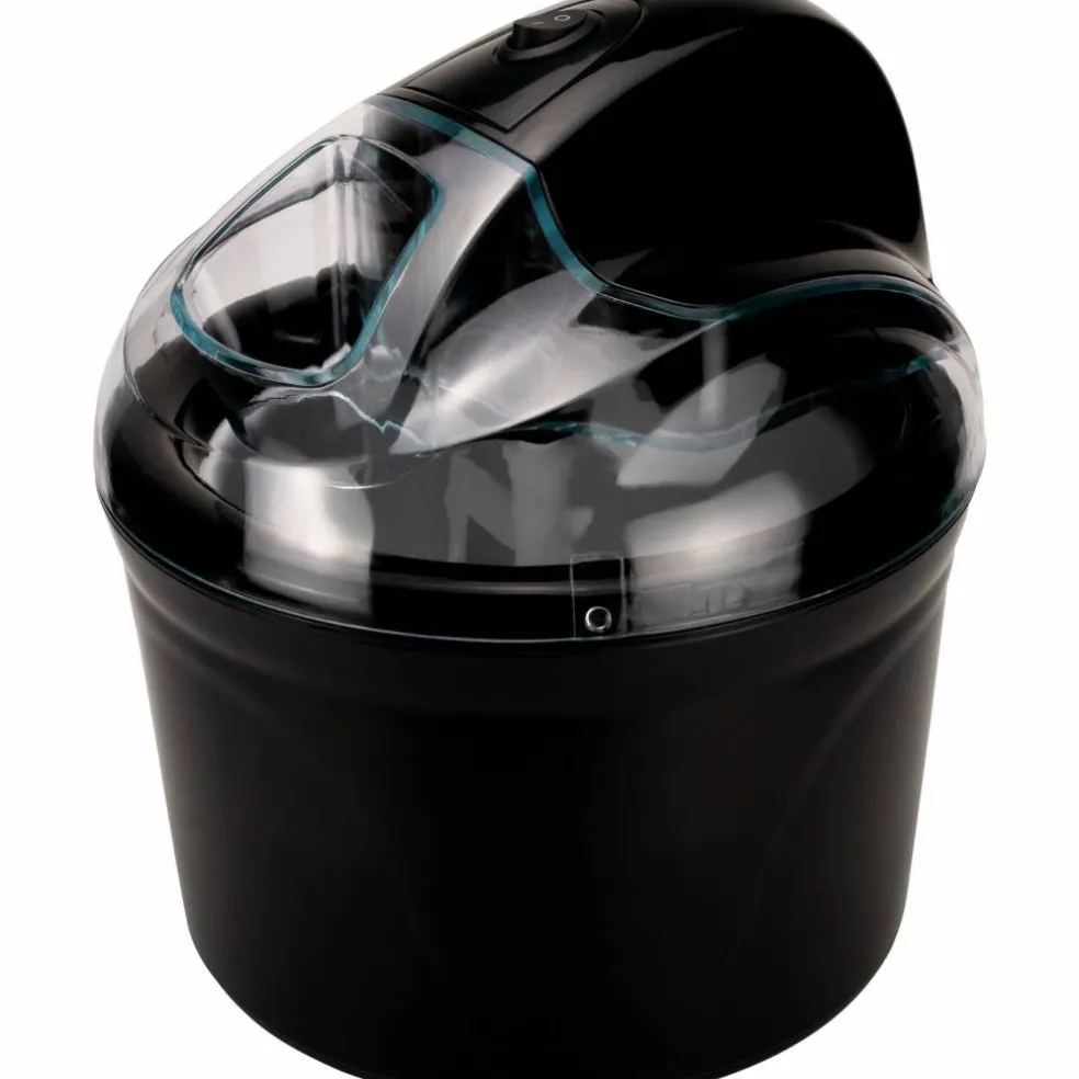Iskremmaskin 1,5 liter svart