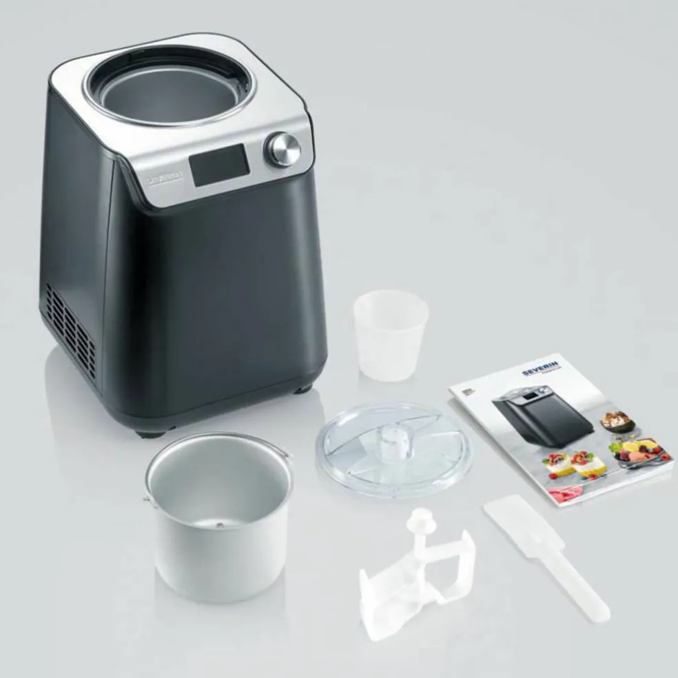 Iskremmaskin med kompressor 1,2 liter