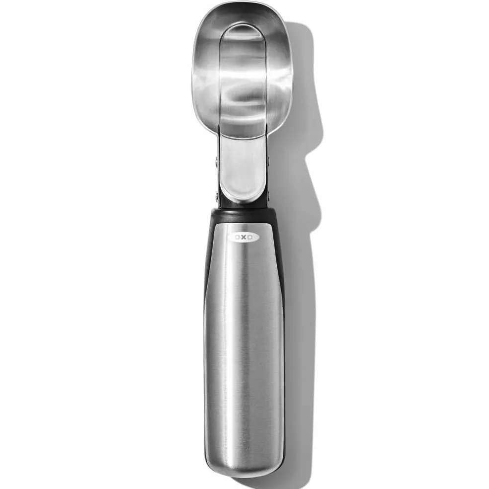 Iskrem-skje (Ice Scoop) med utskyter