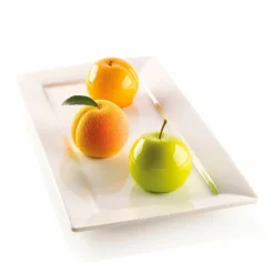 Ispirazioni Di Frutta silikonform, lysgrå