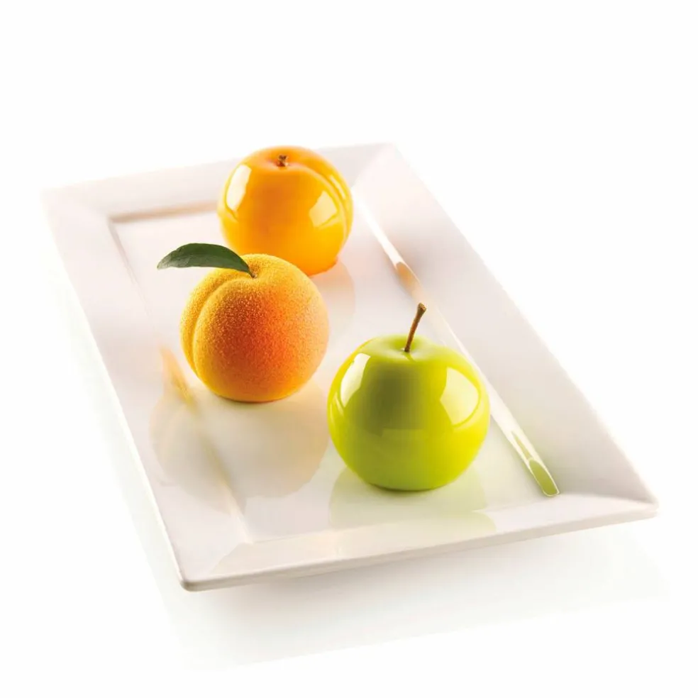 Ispirazioni Di Frutta silikonform, lysgrå