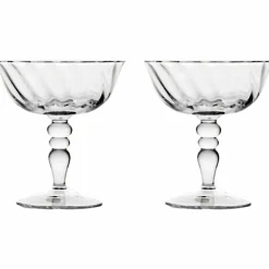Italian Opacity coupeglass 15 cl 2-pakning, klar