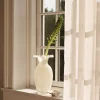 Jasmin vase, hvit