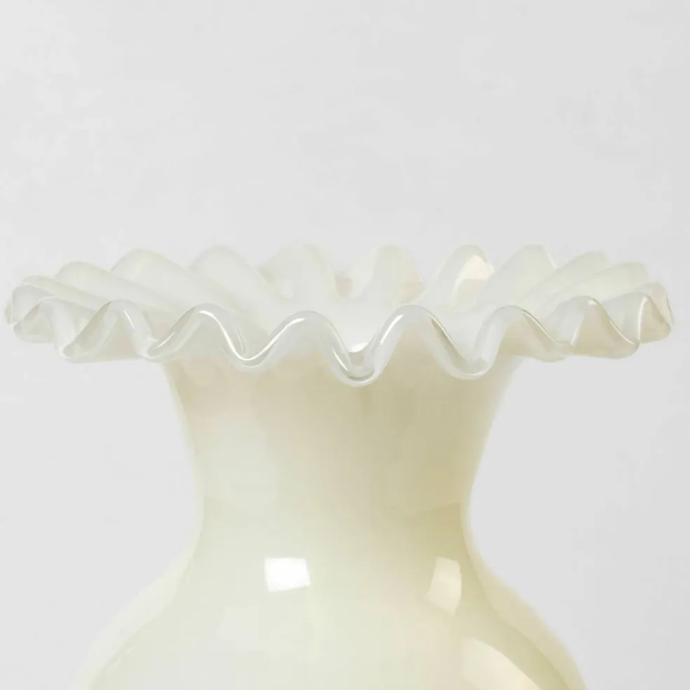 Jasmin vase, hvit