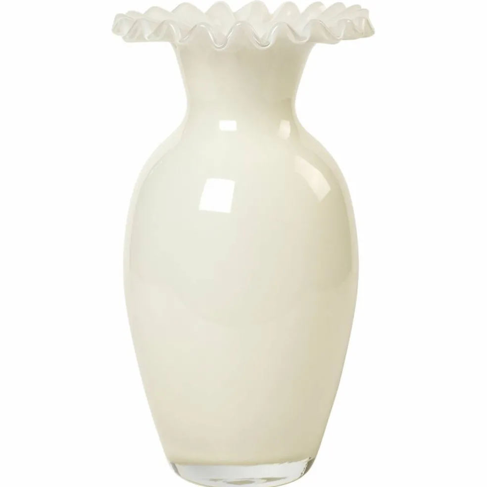 Jasmin vase, hvit