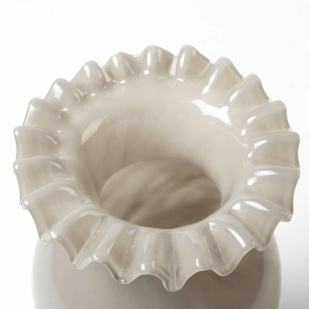 Jasmin vase, hvit